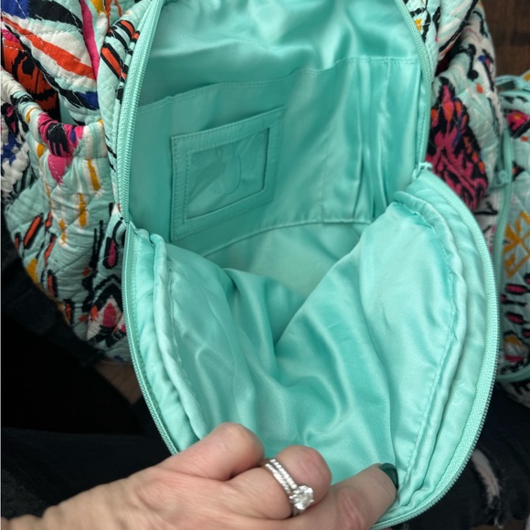 Vera Bradley Pueblo Backpack Laptop Bag Size XL Full Size and Mini Purse Set - Picture 8 of 12